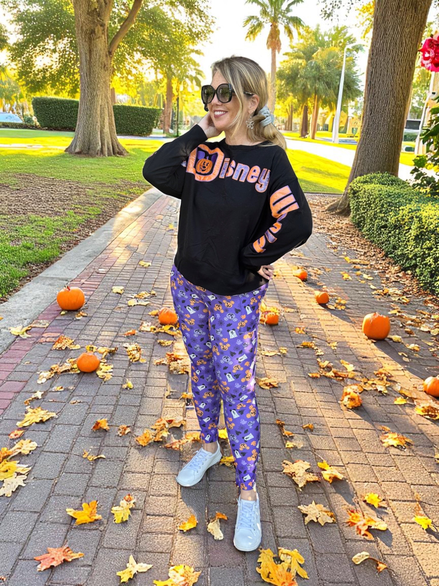 Halloween Fun W/Pockets Leggings