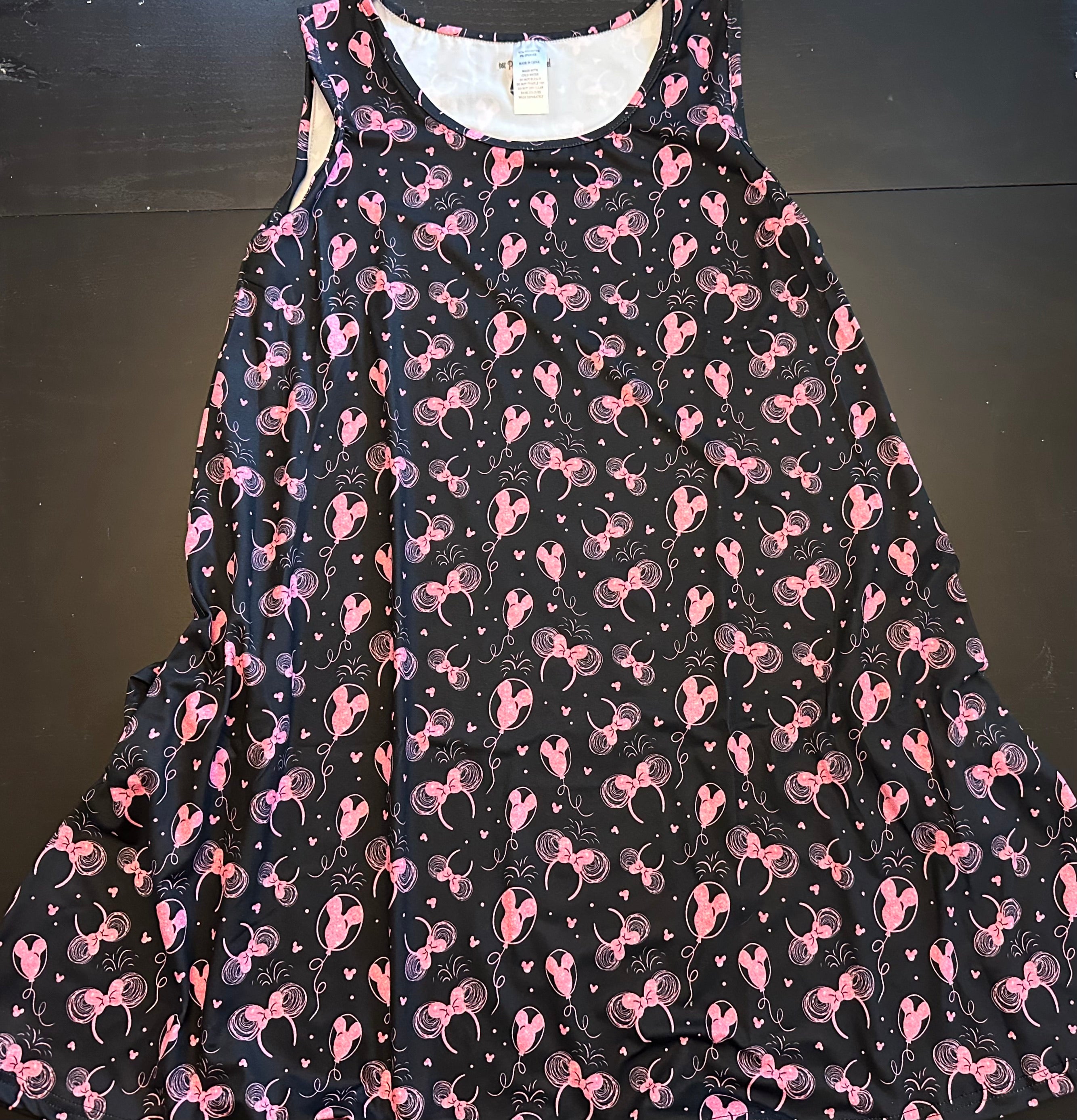 Pretty in Pink Sleeveless Dress w/Pockets Lost Princess Apparel Pretty in Pink Sleeveless Dress w/Pockets Lost Princess Apparel