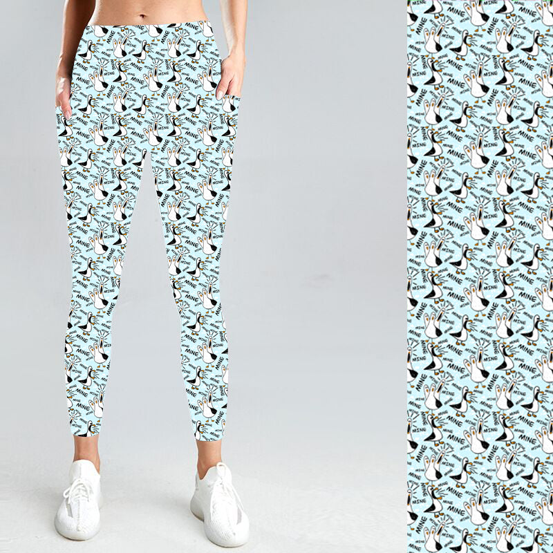 Mine, Mine, Mine with Side Pocket Leggings Lost Princess Apparel