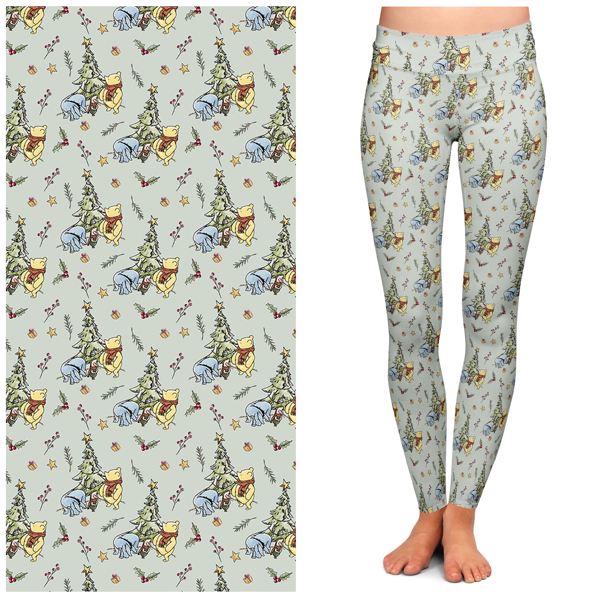 Merry Little Christmas W/Pockets Leggings