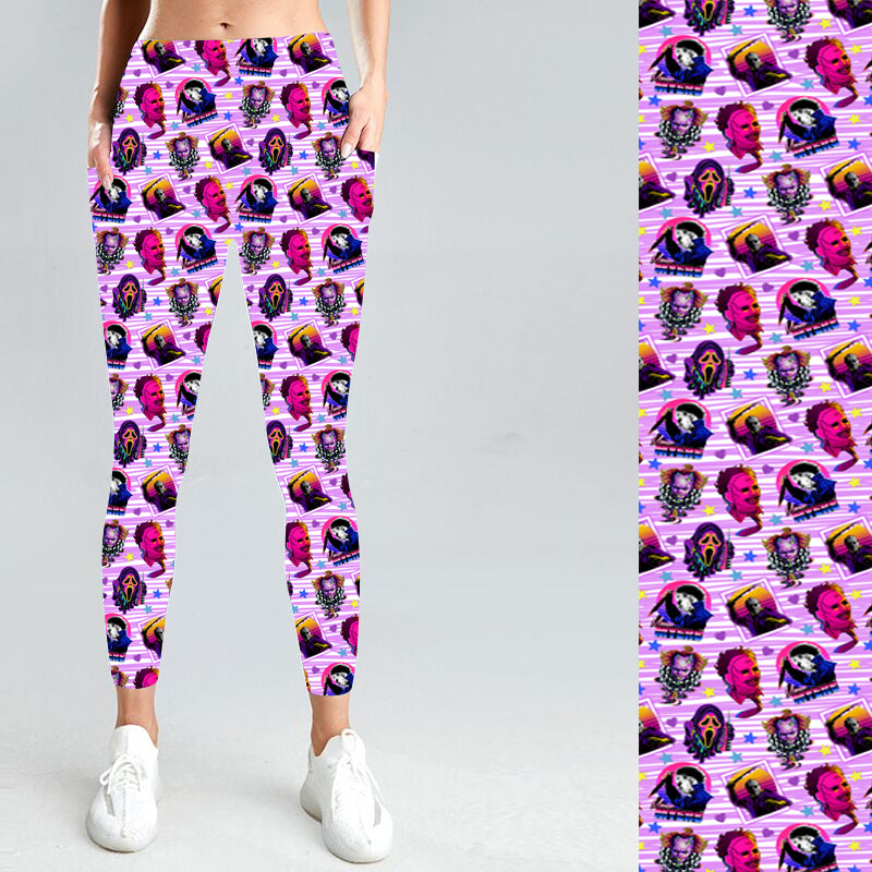 Monster Mash with Side Pocket Leggings