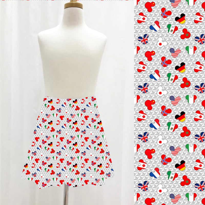 Pre-Order Around the World Skort W/Pockets - Due to arrive early November 2026