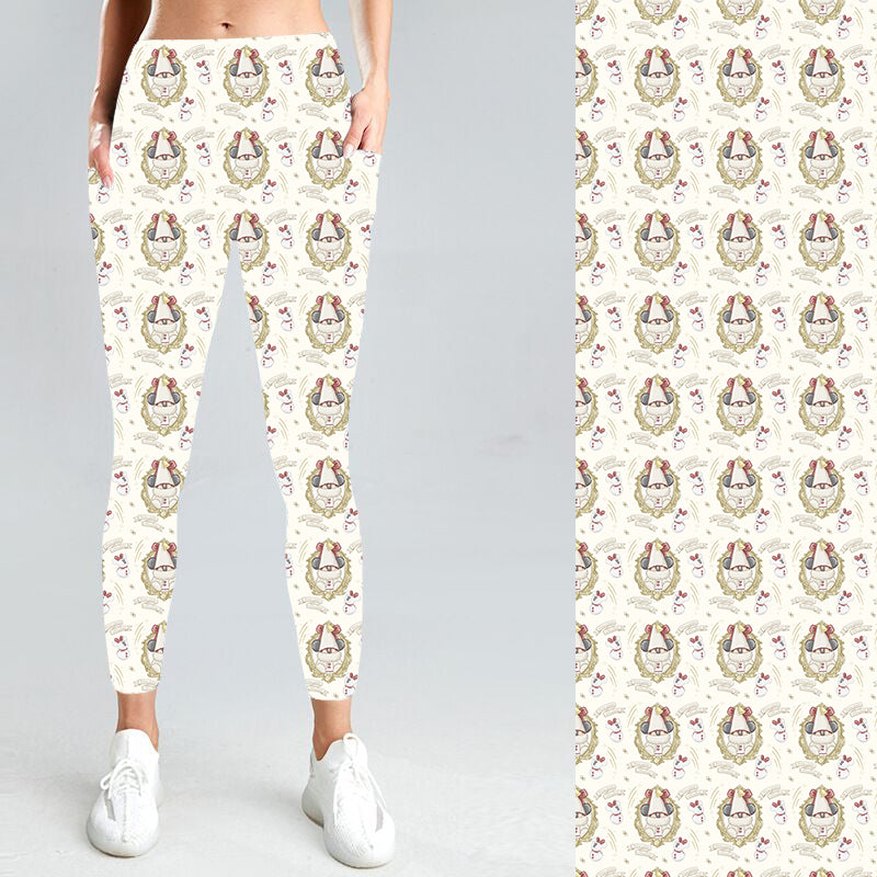 Pre-Order Cute Christmas W/Pockets Leggings - Due to arrive Late September 2025
