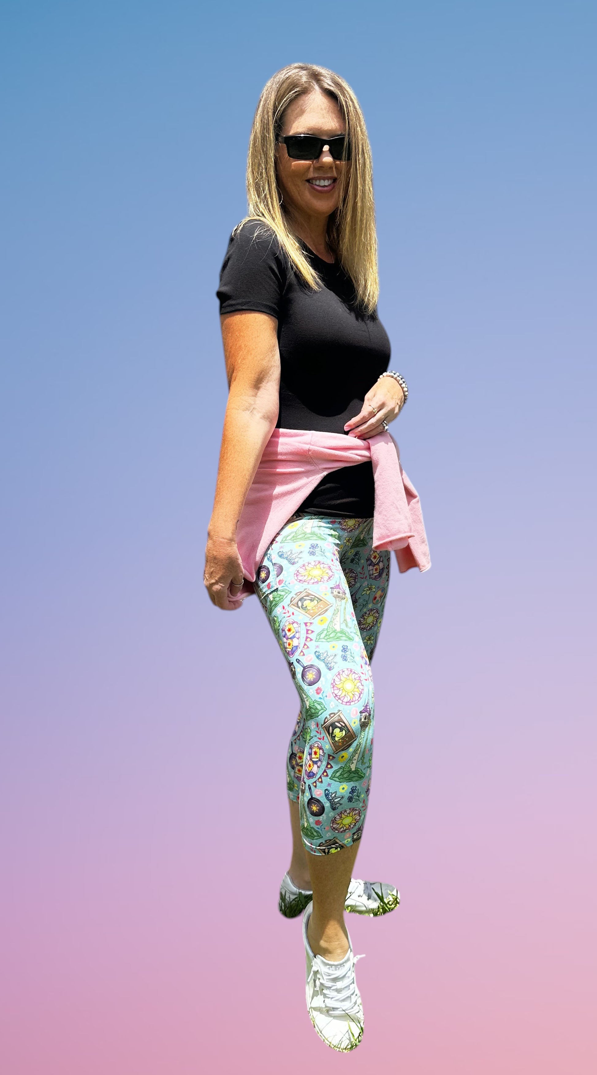 Tangled Icons W/Pockets Leggings