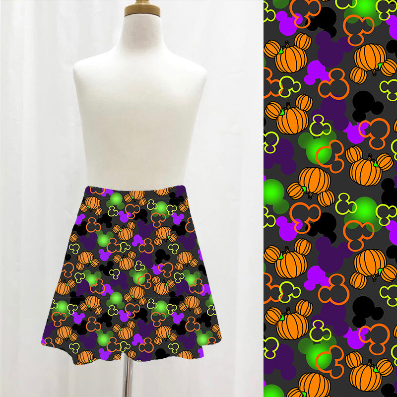 Pre-Order Halloween Confetti Skort W/Pockets - Due to arrive mid/late August 2025