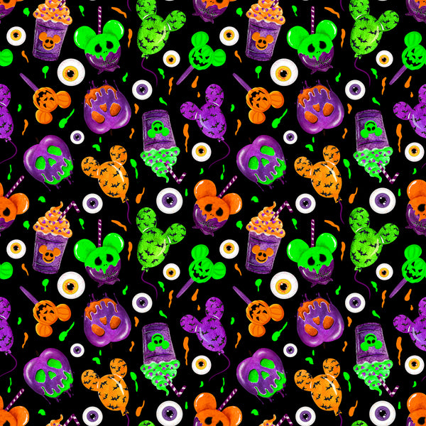 Happy Halloween with Side Pocket Leggings