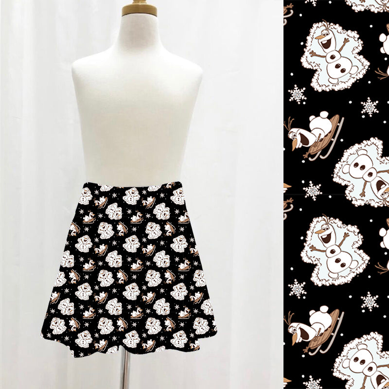 Pre-Order Happy Snowman Skort W/Pockets - Due to arrive early November 2026