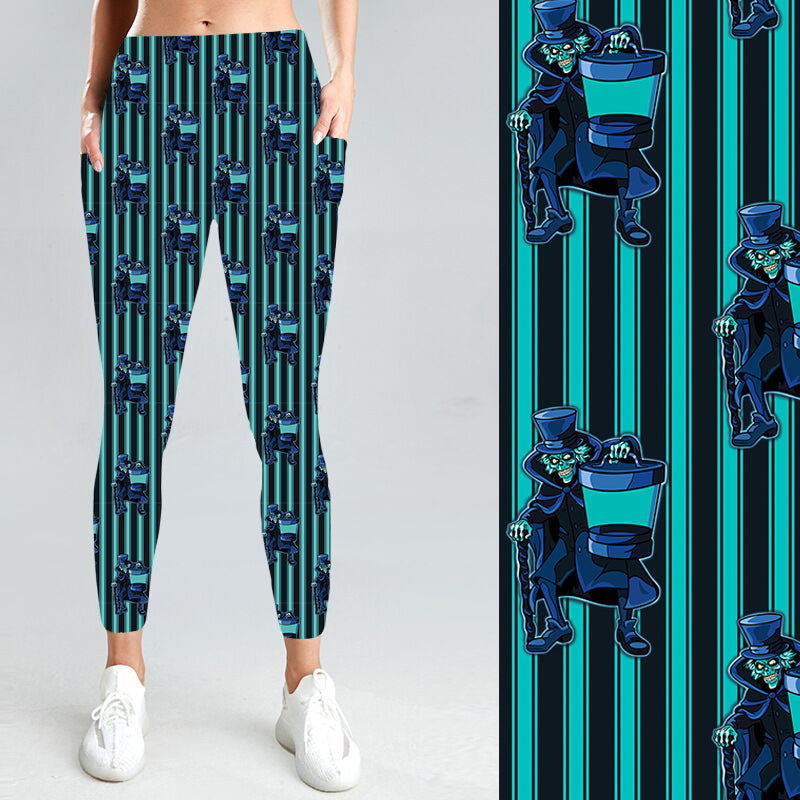 Pre-Order Hattie Stripes W/Pockets Leggings - Due to arrive mid/late August 2025