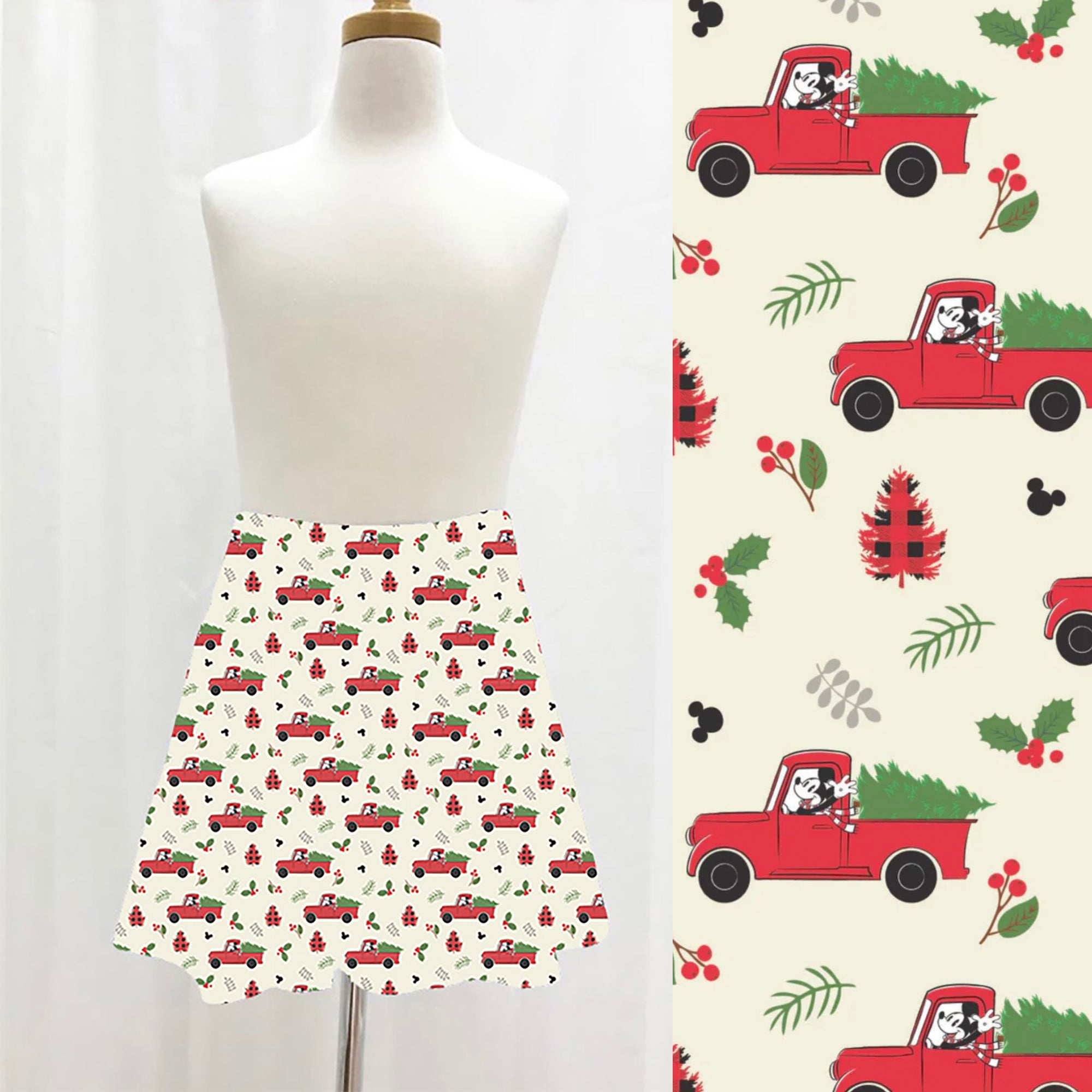 Pre-Order Holiday Trucks Skort W/Pockets - Due to arrive early/mid November 2025