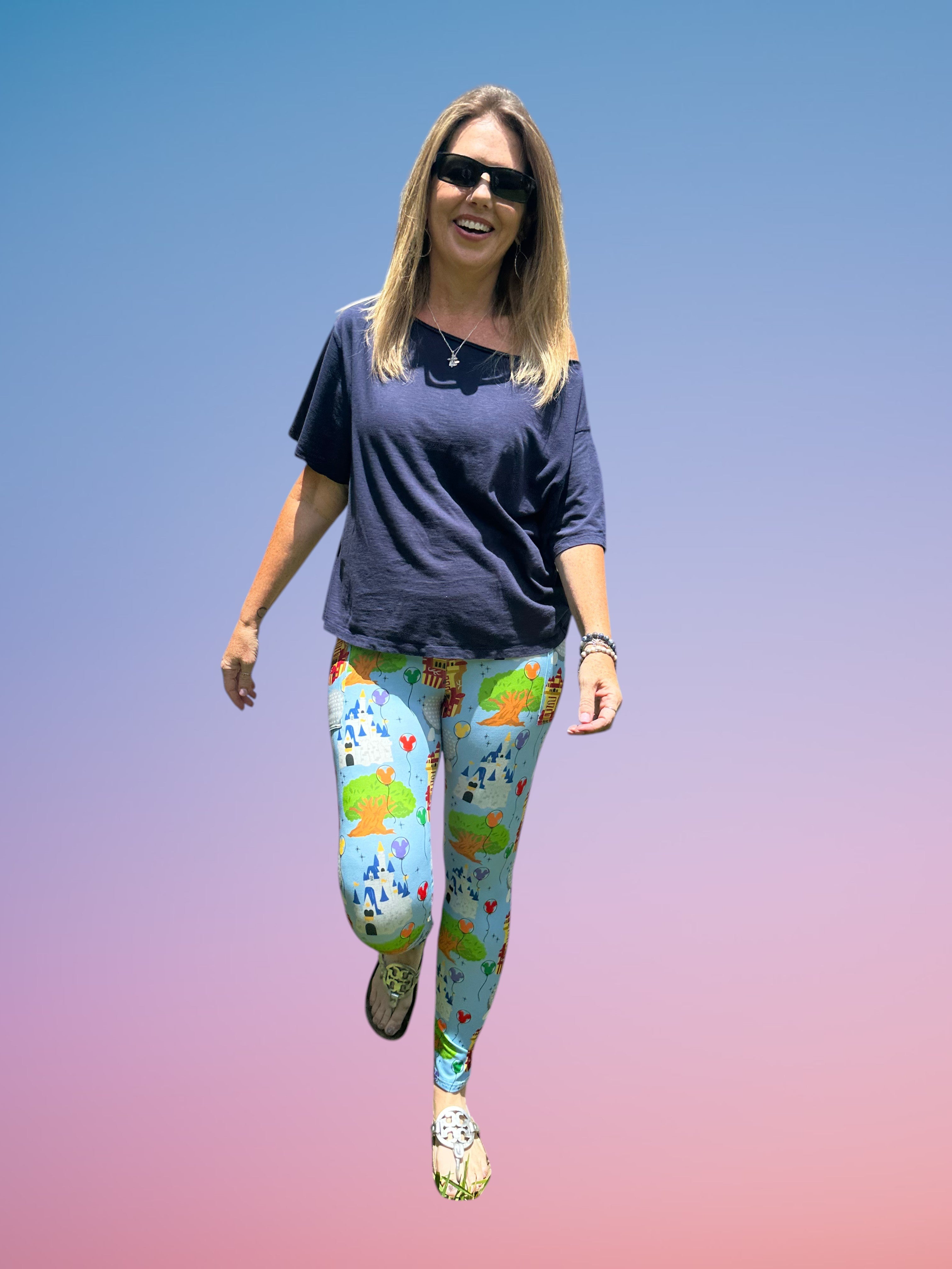 4 Park Icons W/Pockets Leggings