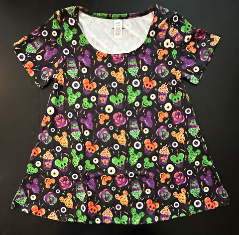 Happy Halloween Flowy Tunic Tops