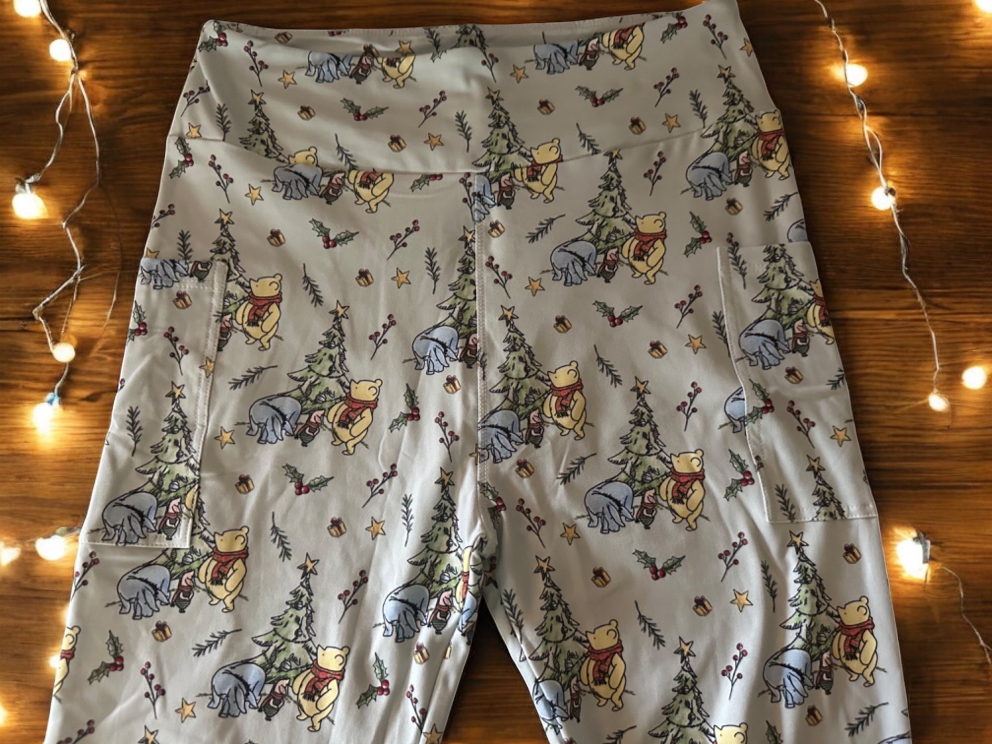 Merry Little Christmas W/Pockets Leggings