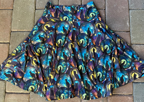 Binx Cat Swing Skirts with Pockets