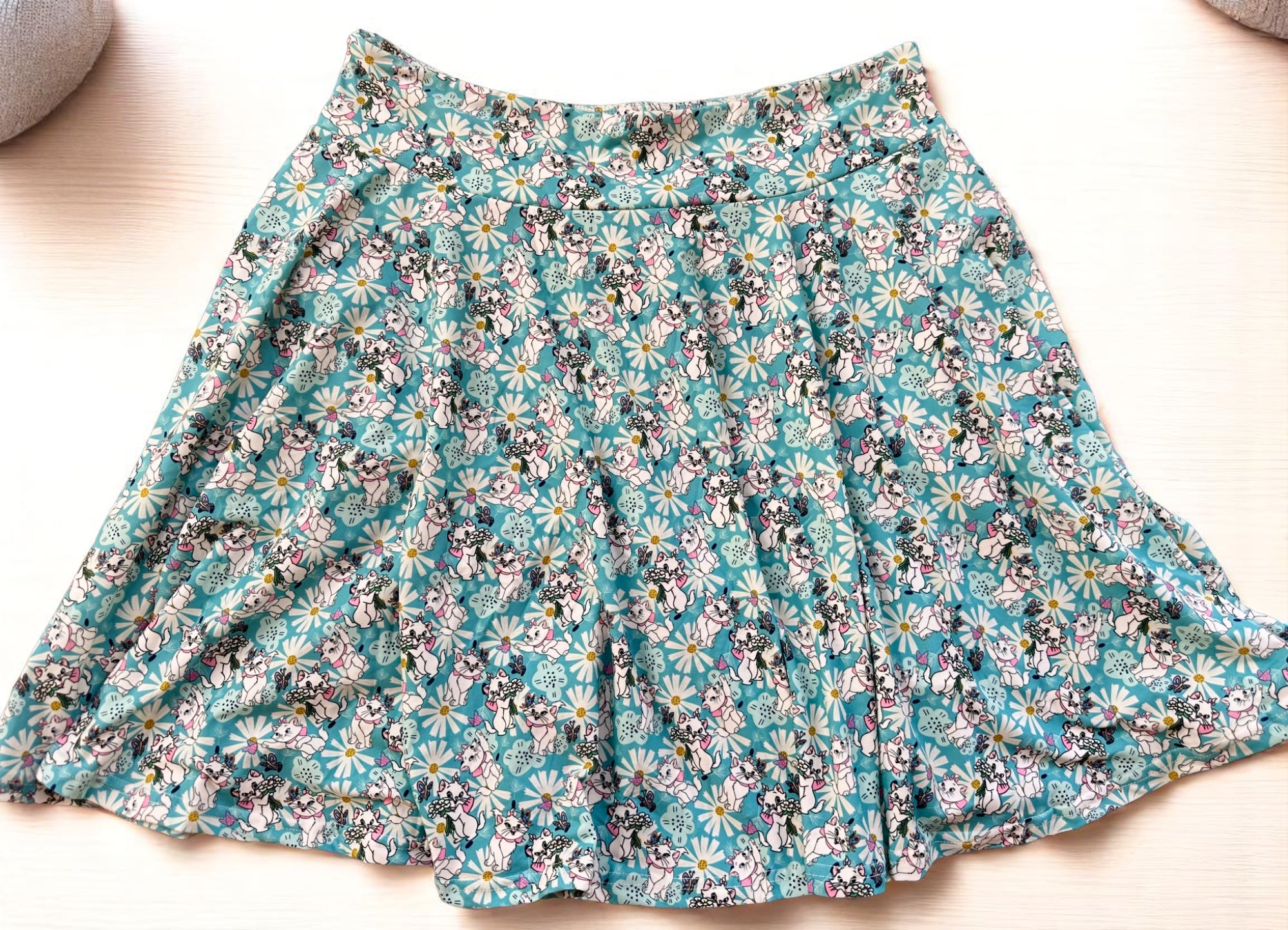 Cat Floral Skort W/Pockets