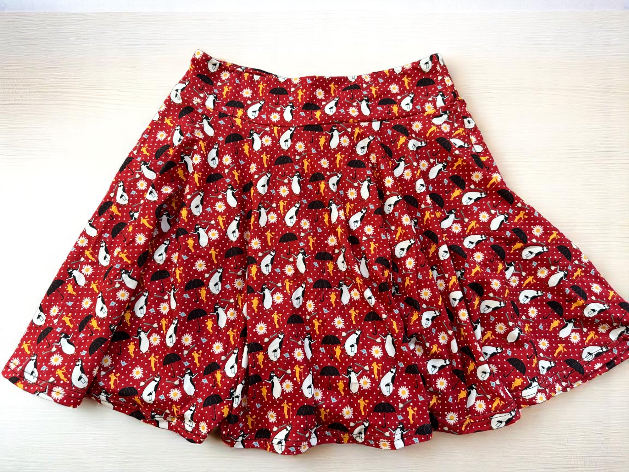 Poppin's Penguins Skort W/Pockets