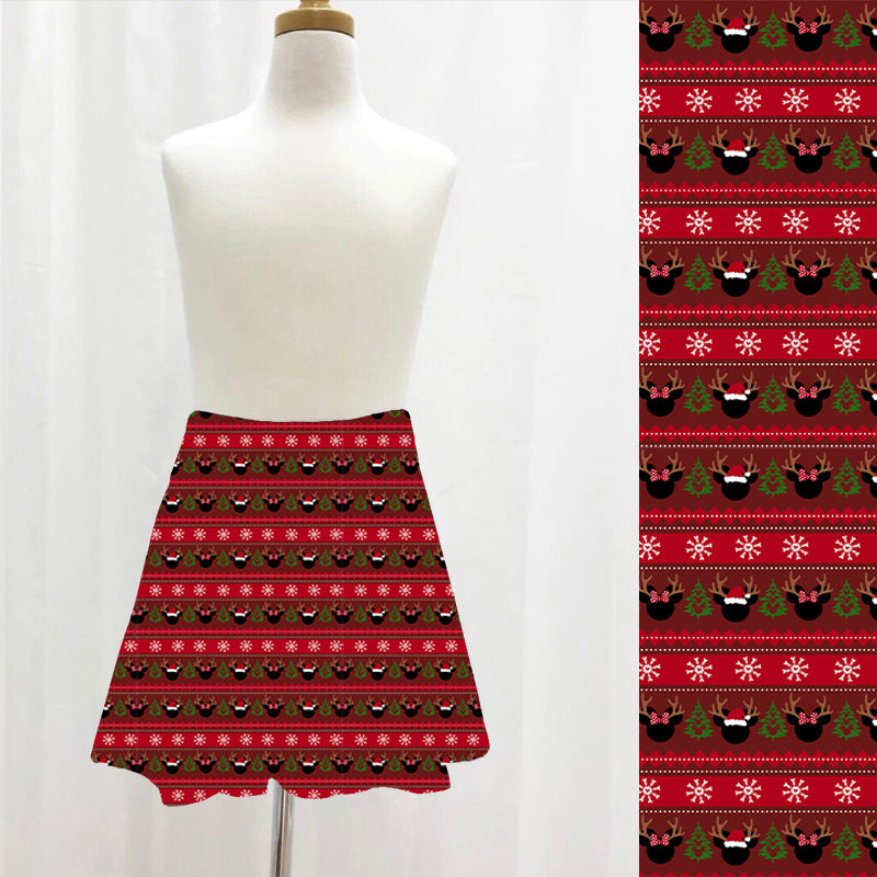 Pre-Order Reindeer Sweater Skort W/Pockets - Due to arrive early November 2026