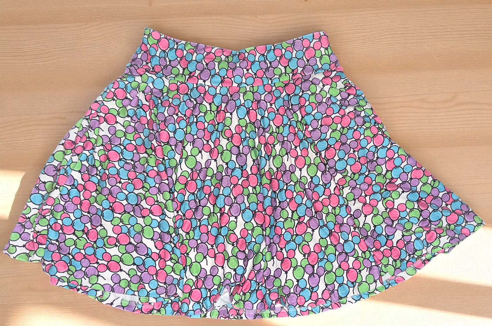 Magical Balloons Skort W/Pockets