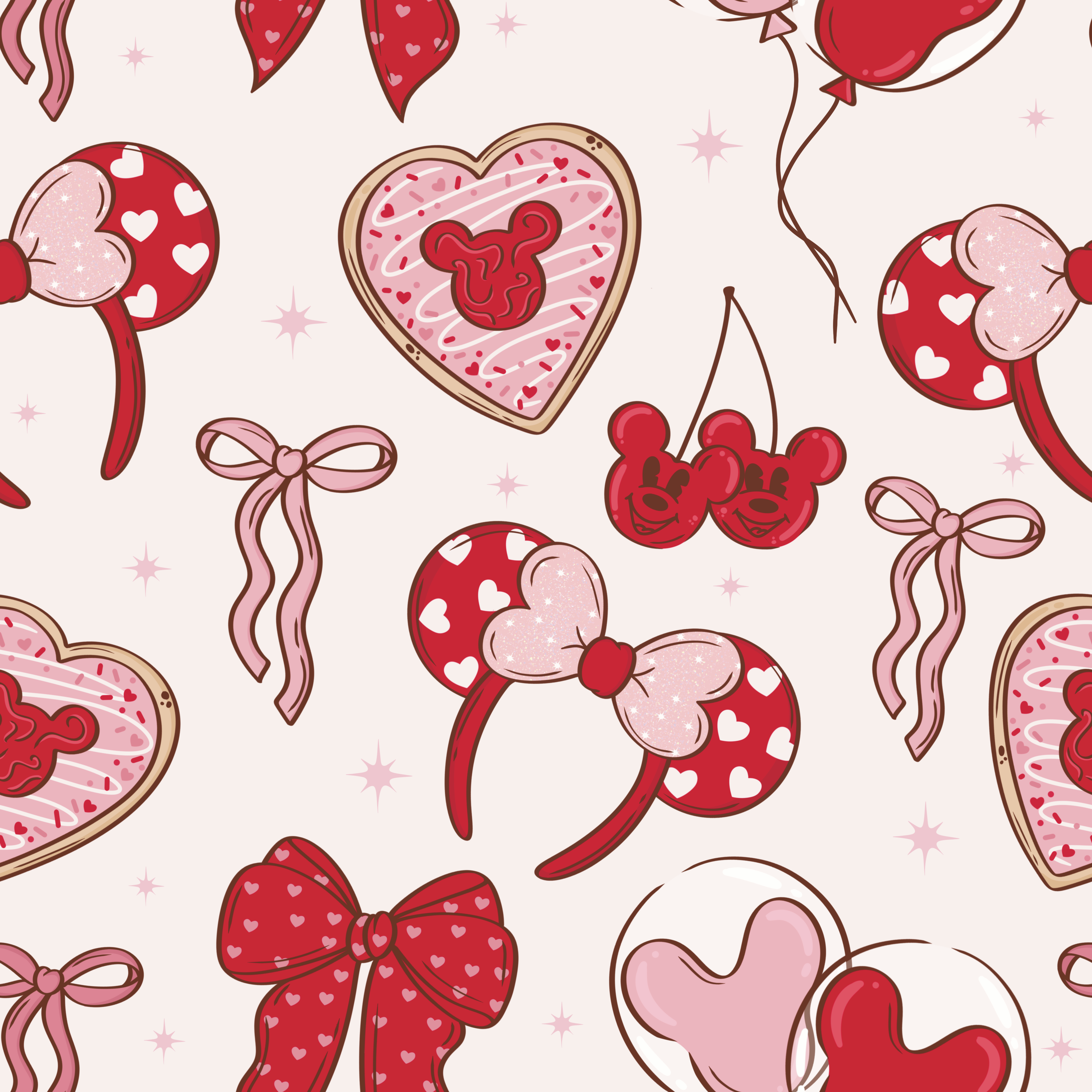 Magical Valentine W/Pockets Leggings