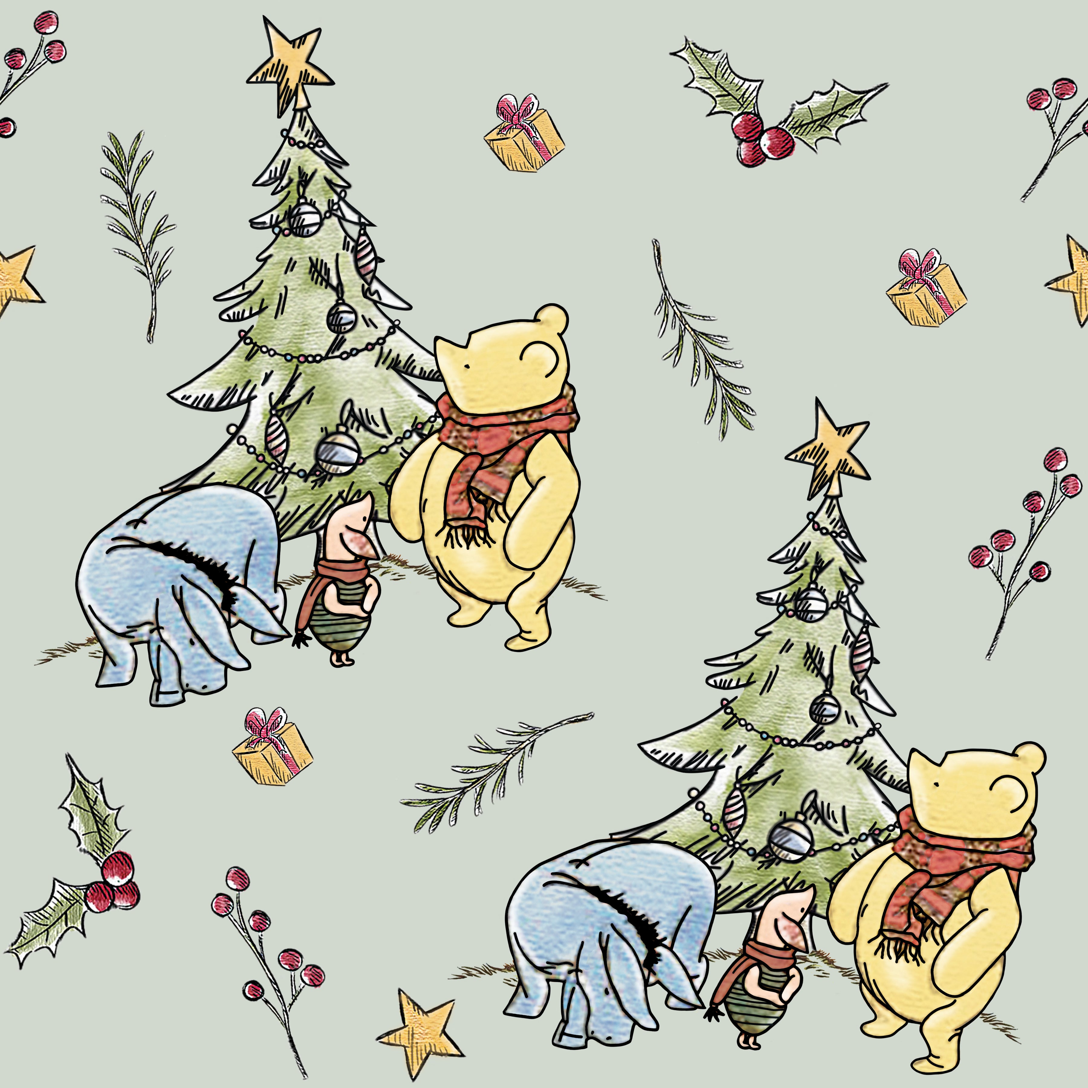 Merry Little Christmas W/Pockets Leggings