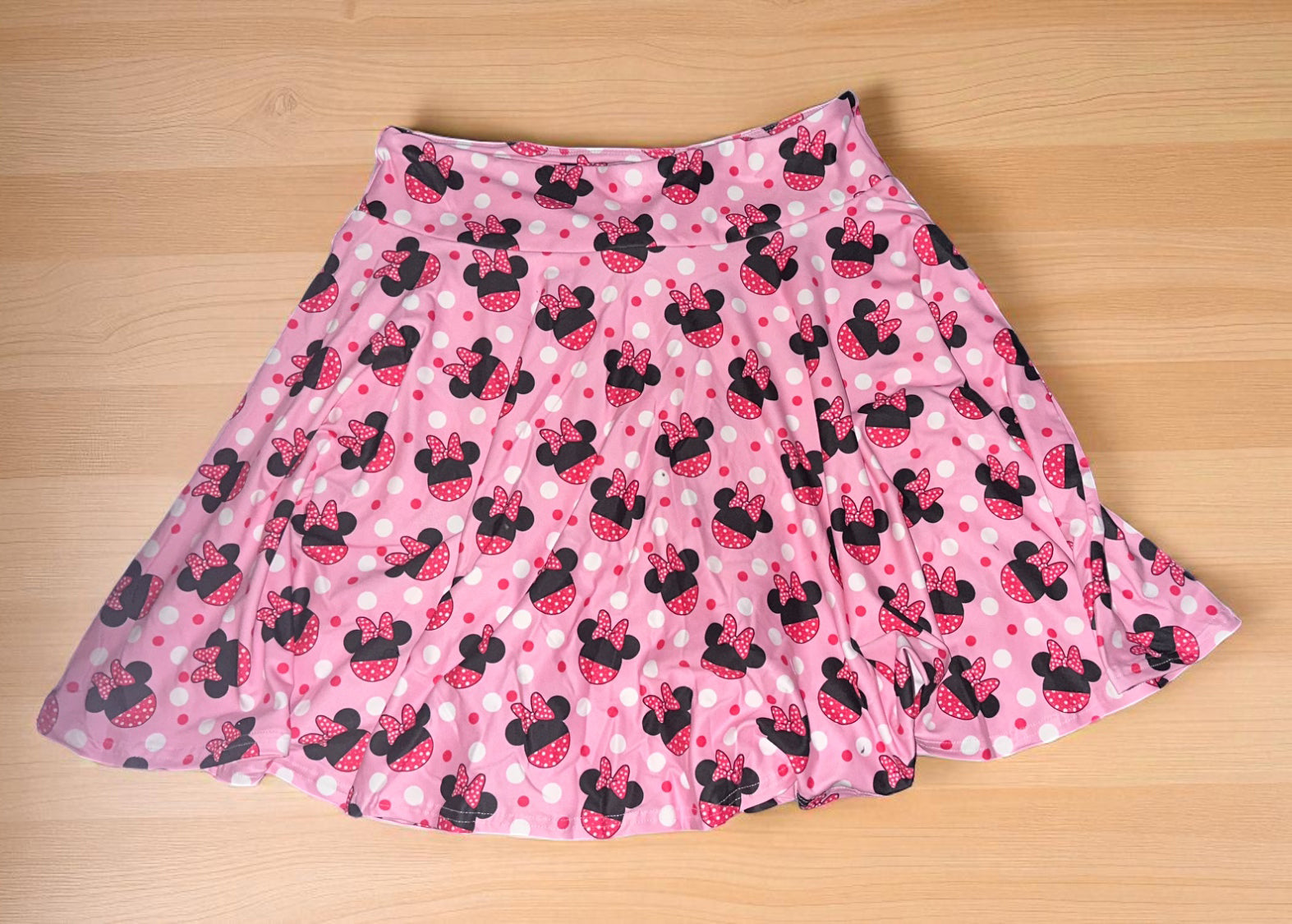 Pink Minnie Skort W/Pockets