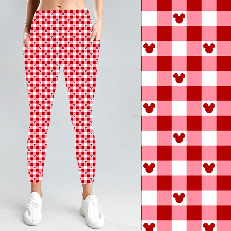 Pre-Order Perfect Plaid W/Pockets Leggings - Due to arrive mid/late August 2026