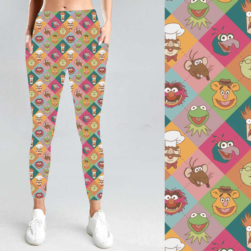 Puppets Argyle W/Pockets Leggings