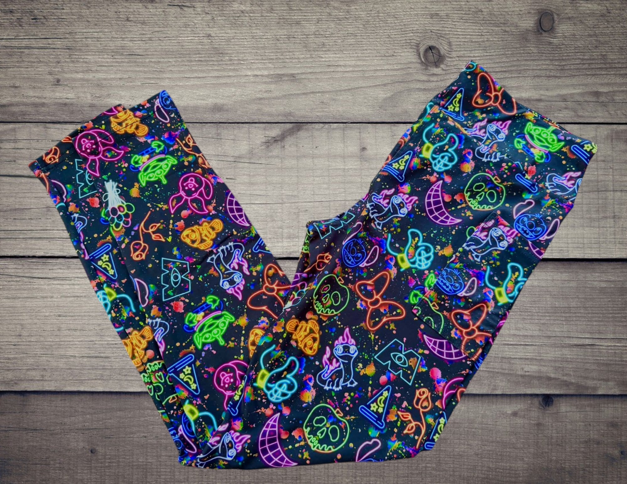 Neon Icon W/Pockets Leggings
