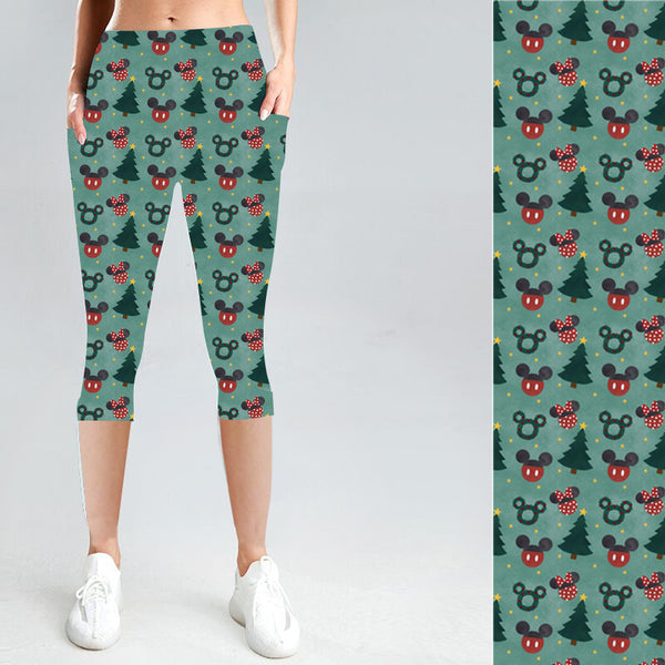 O Christmas Tree with Side Pocket Leggings