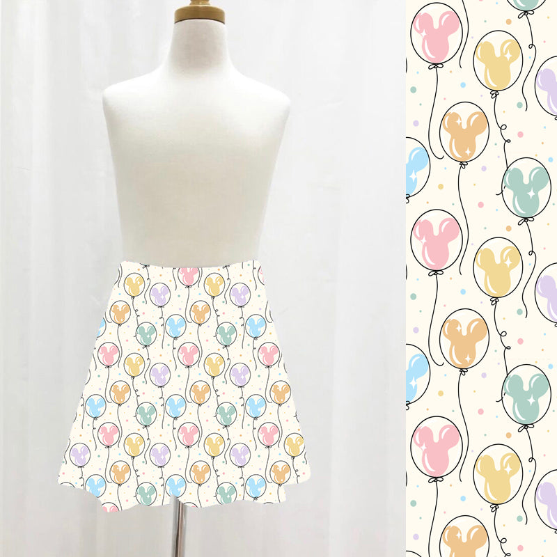 Pre-Order Pastel Balloon Skort W/Pockets - Due to arrive mid/late April 2026
