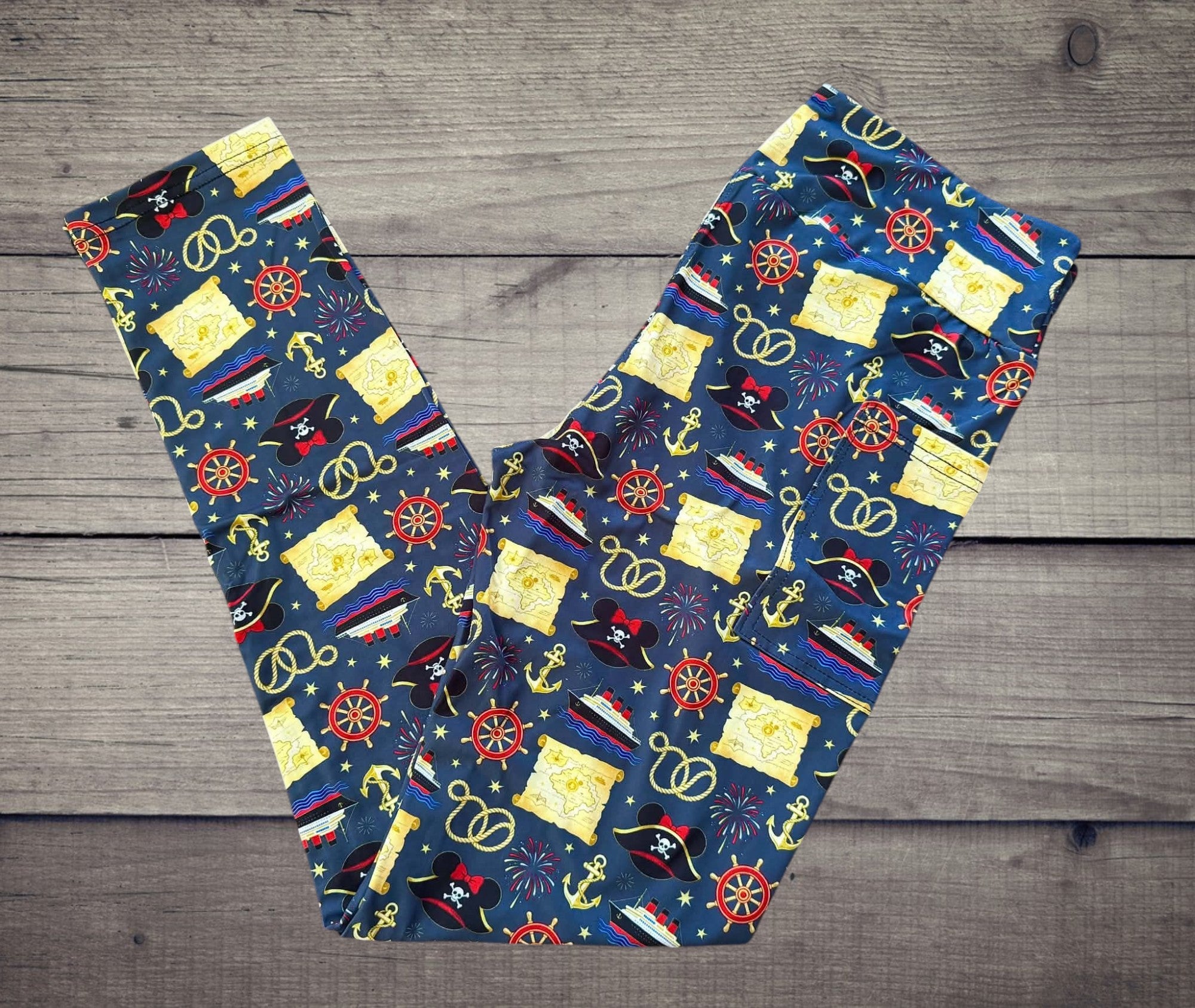 Pirate Night W/Pockets Leggings