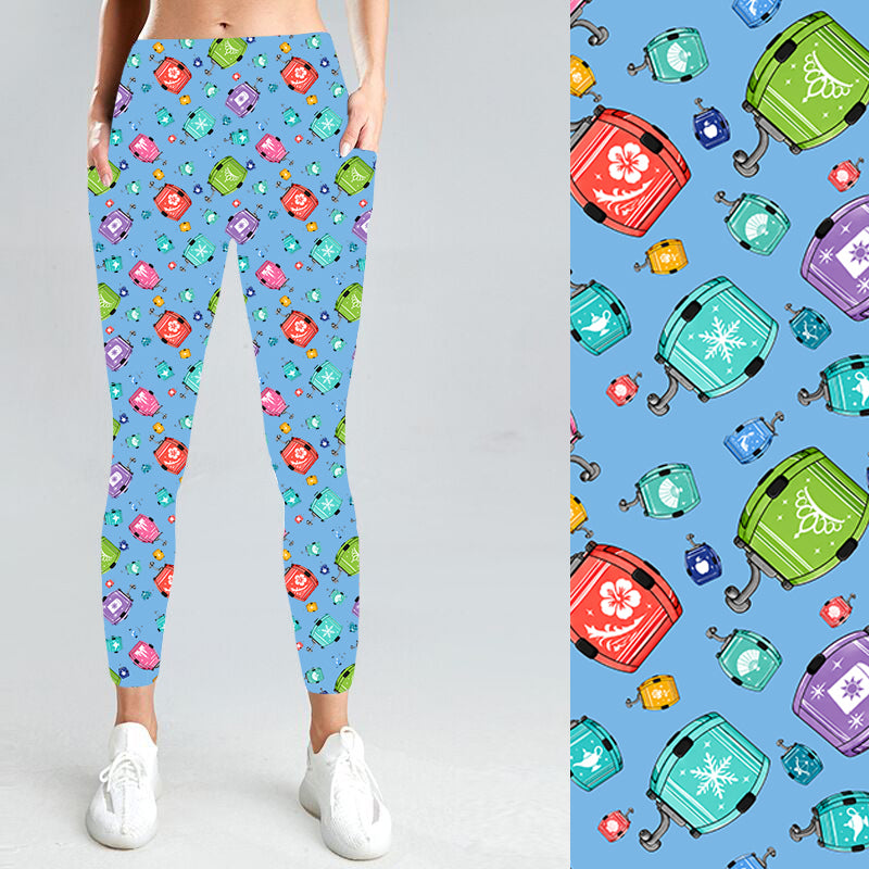 Pre-Order Princess Skyliner W/Pockets Leggings - Due to arrive early November 2026