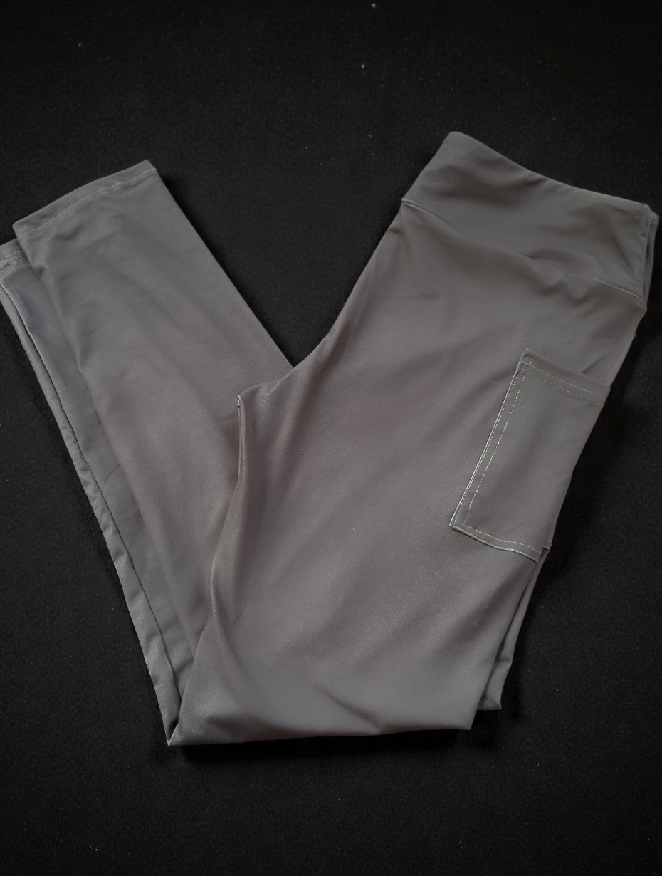 Solid Java W/Pockets Leggings