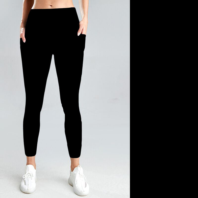 Pre-Order Solid Black W/Pockets Leggings - Due to arrive Late September 2025
