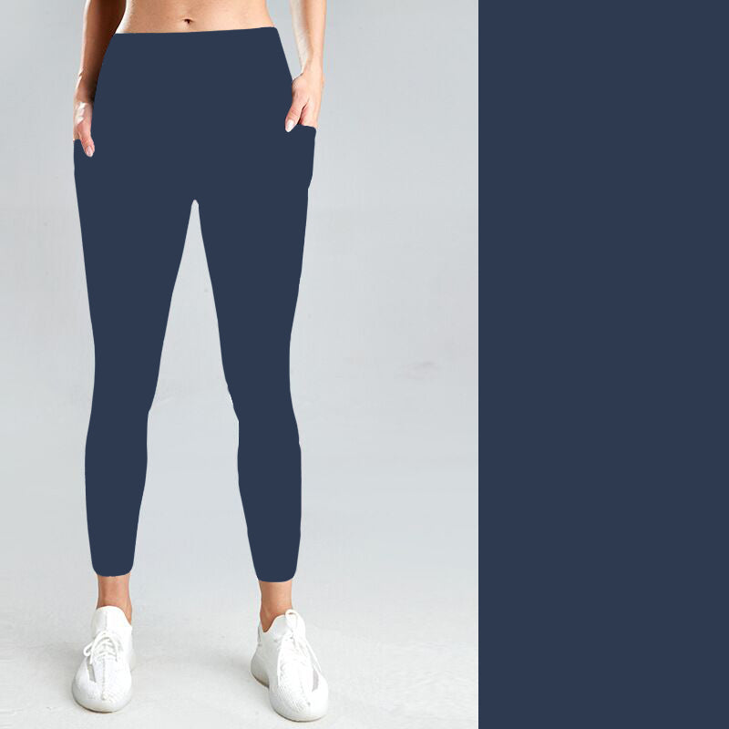 Pre-Order Solid True Navy Blue W/Pockets Leggings - Due to arrive early/mid January 2026