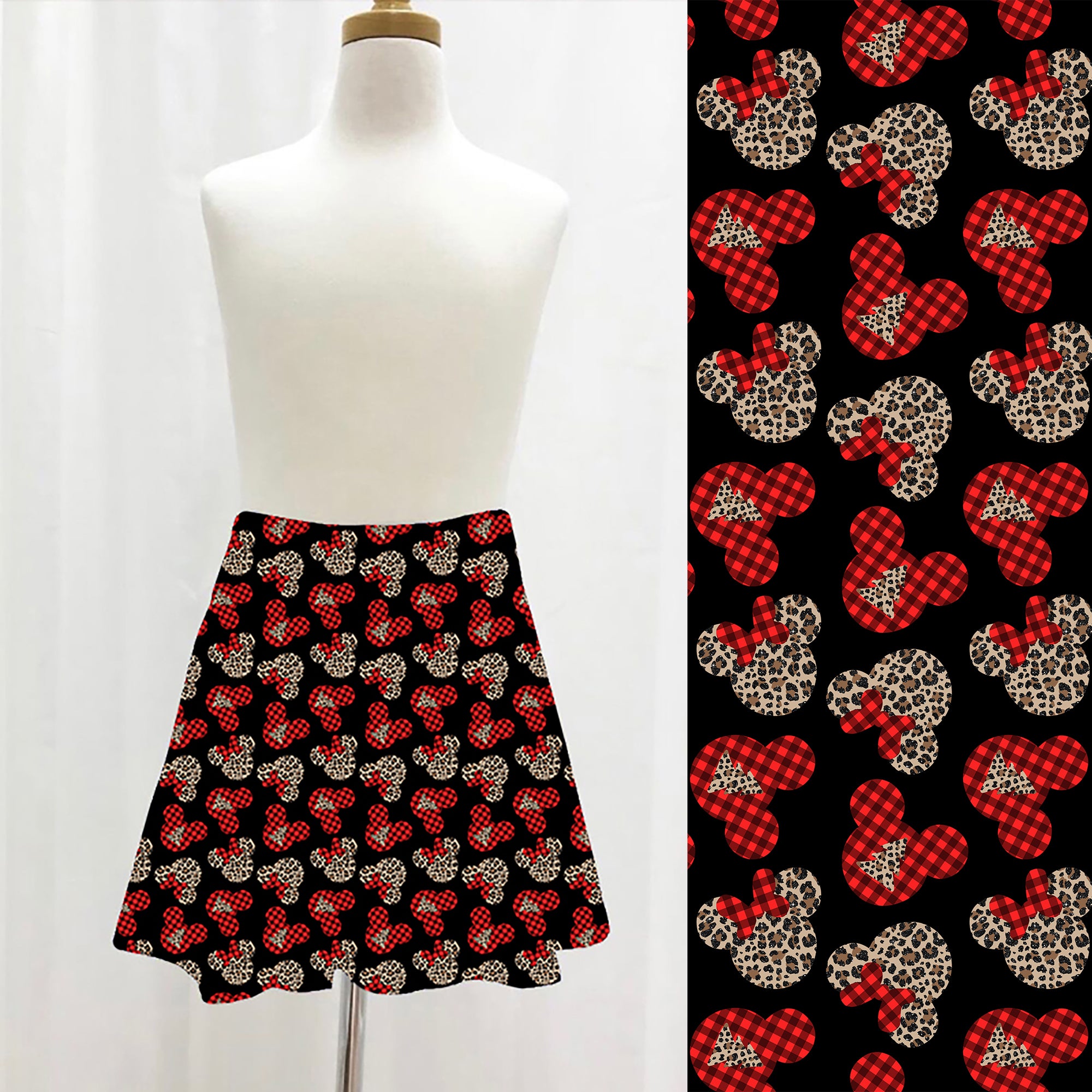 Pre-Order Stylish Christmas Skort W/Pockets - Due to arrive early/mid November 2025