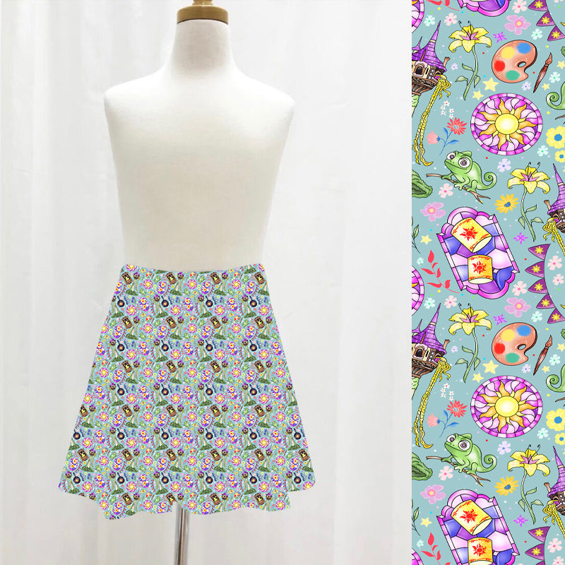 Pre-Order Tangled Icons Skort W/Pockets - Due to arrive mid/late April 2026