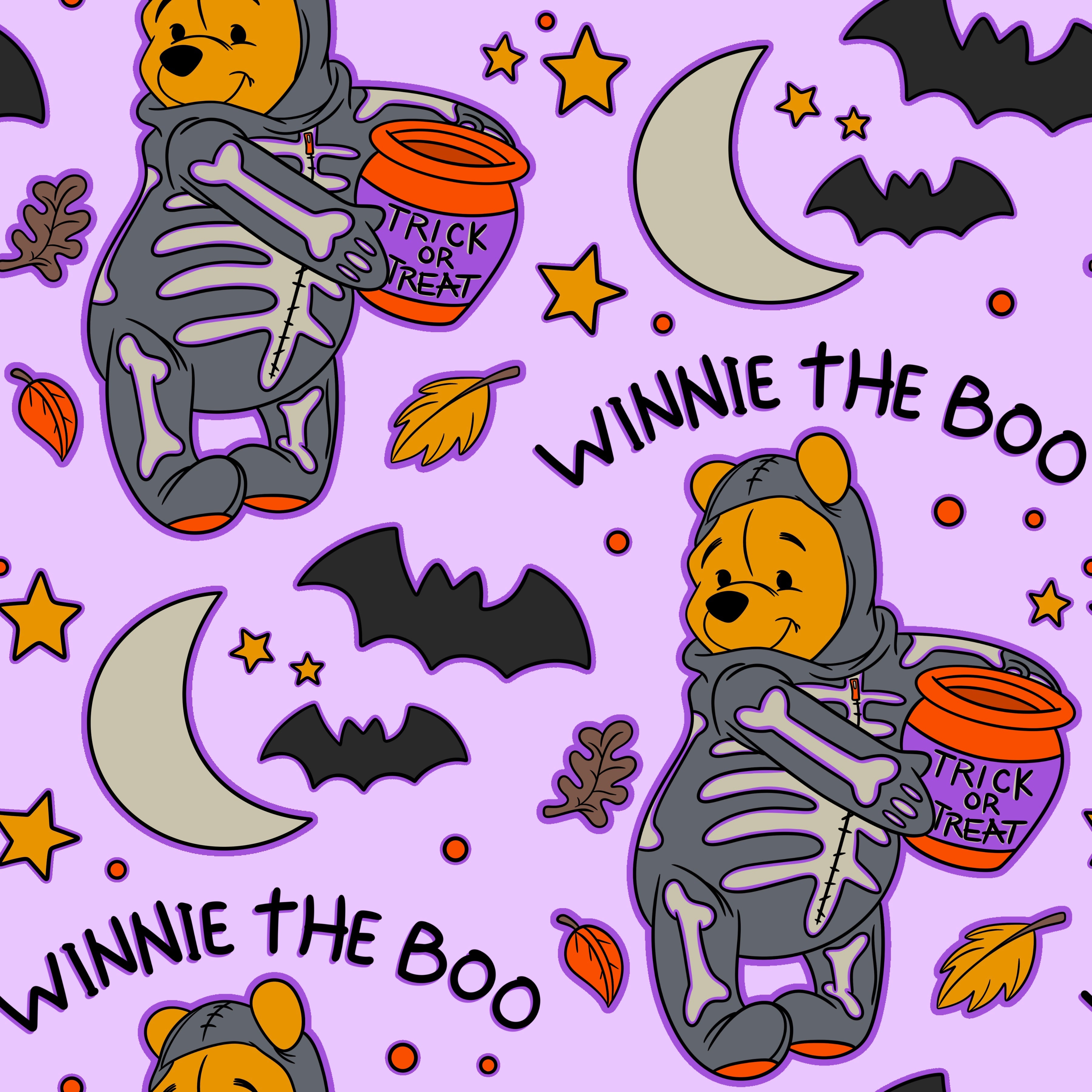 Pre-Order Winnie the Boo W/Pockets Leggings - Due to arrive mid/late August 2025