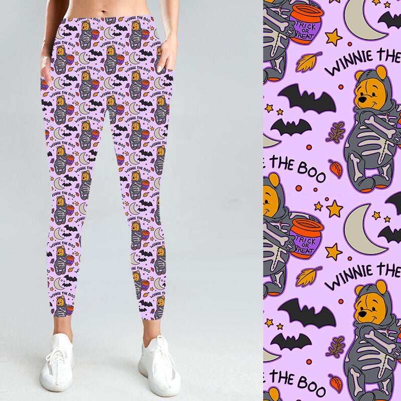 Pre-Order Winnie the Boo W/Pockets Leggings - Due to arrive mid/late August 2025