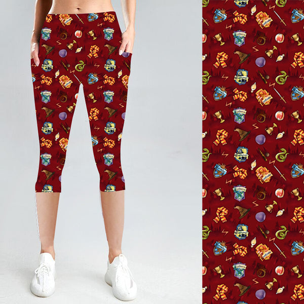 Wizarding Icons with Side Pocket Leggings