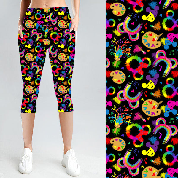 Art Fest with Side Pocket Leggings