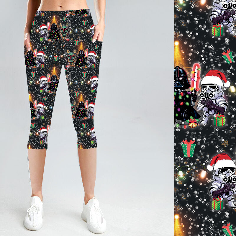 Empire Christmas with Side Pocket Leggings – Lost Princess Apparel