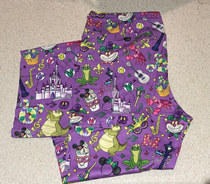 Mardi Gras with Side Pocket Leggings