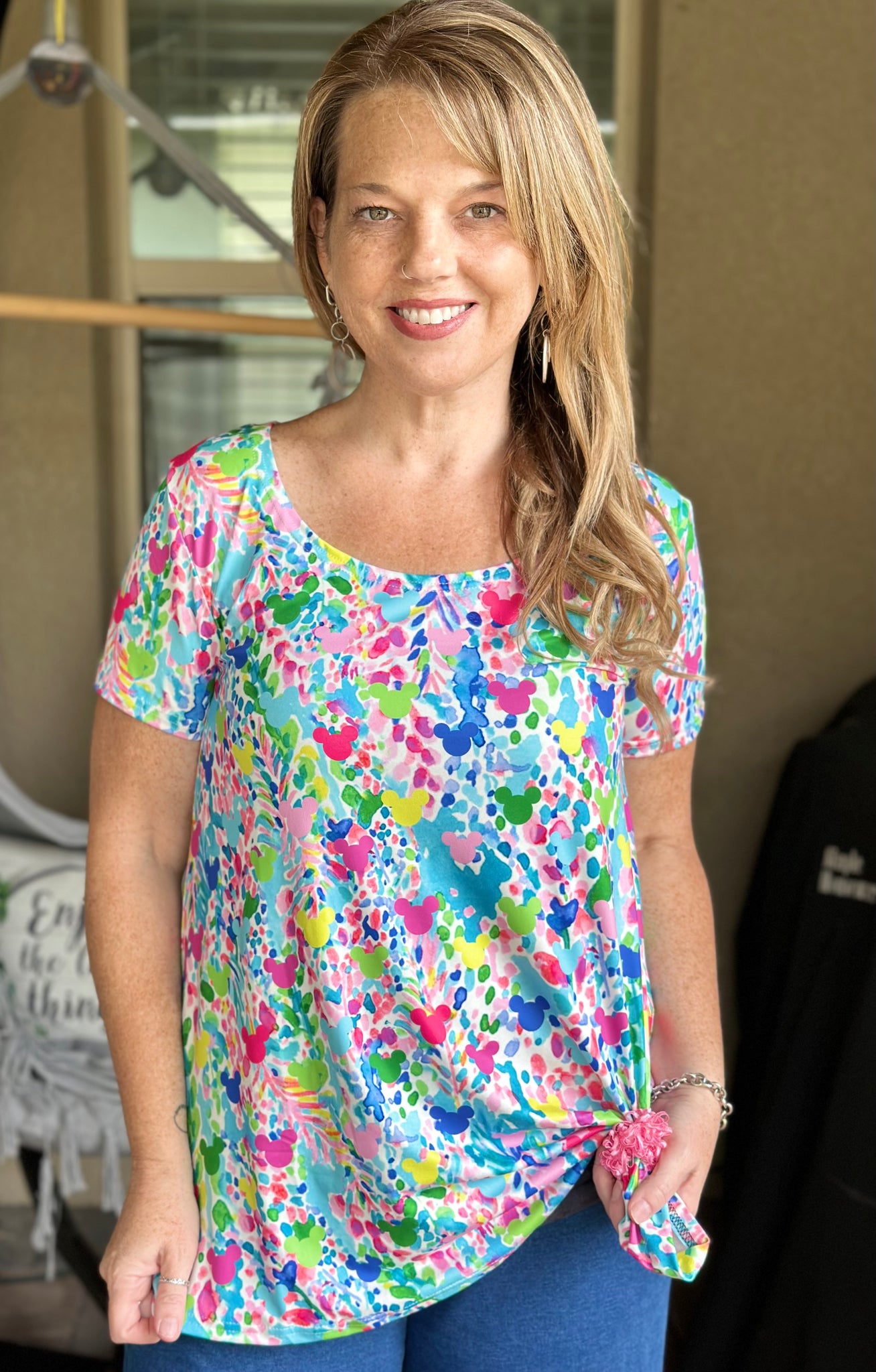Lilly Mouse Flowy Tunic Tops