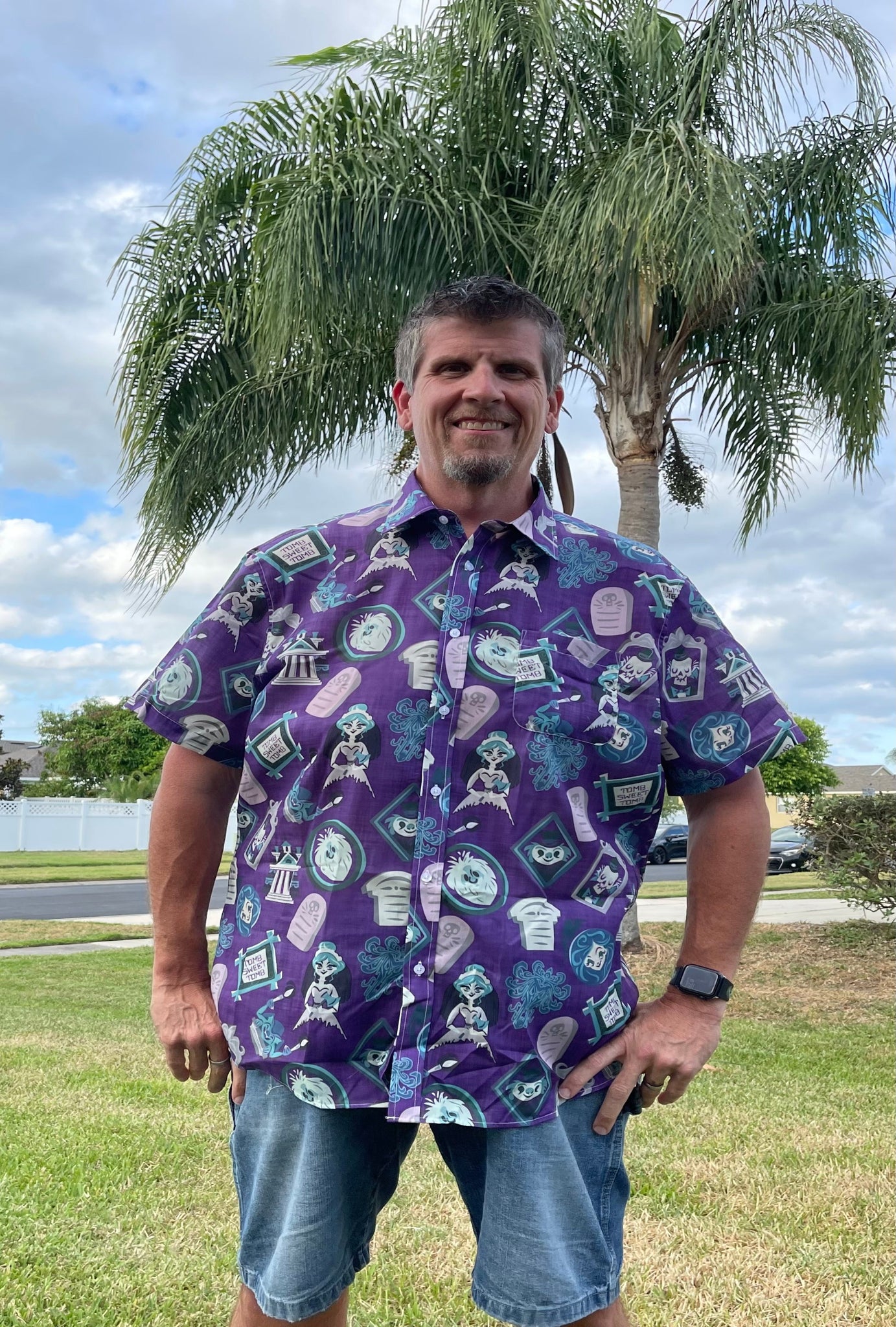 Happy Haunts Button Down Shirt