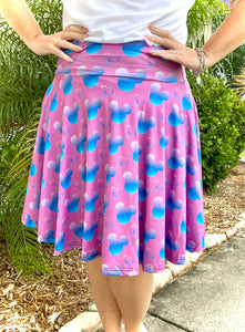 Iridescent 50 Swing Skirt with Pockets