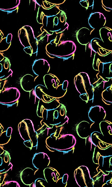 Neon Mouse with Side Pocket Leggings