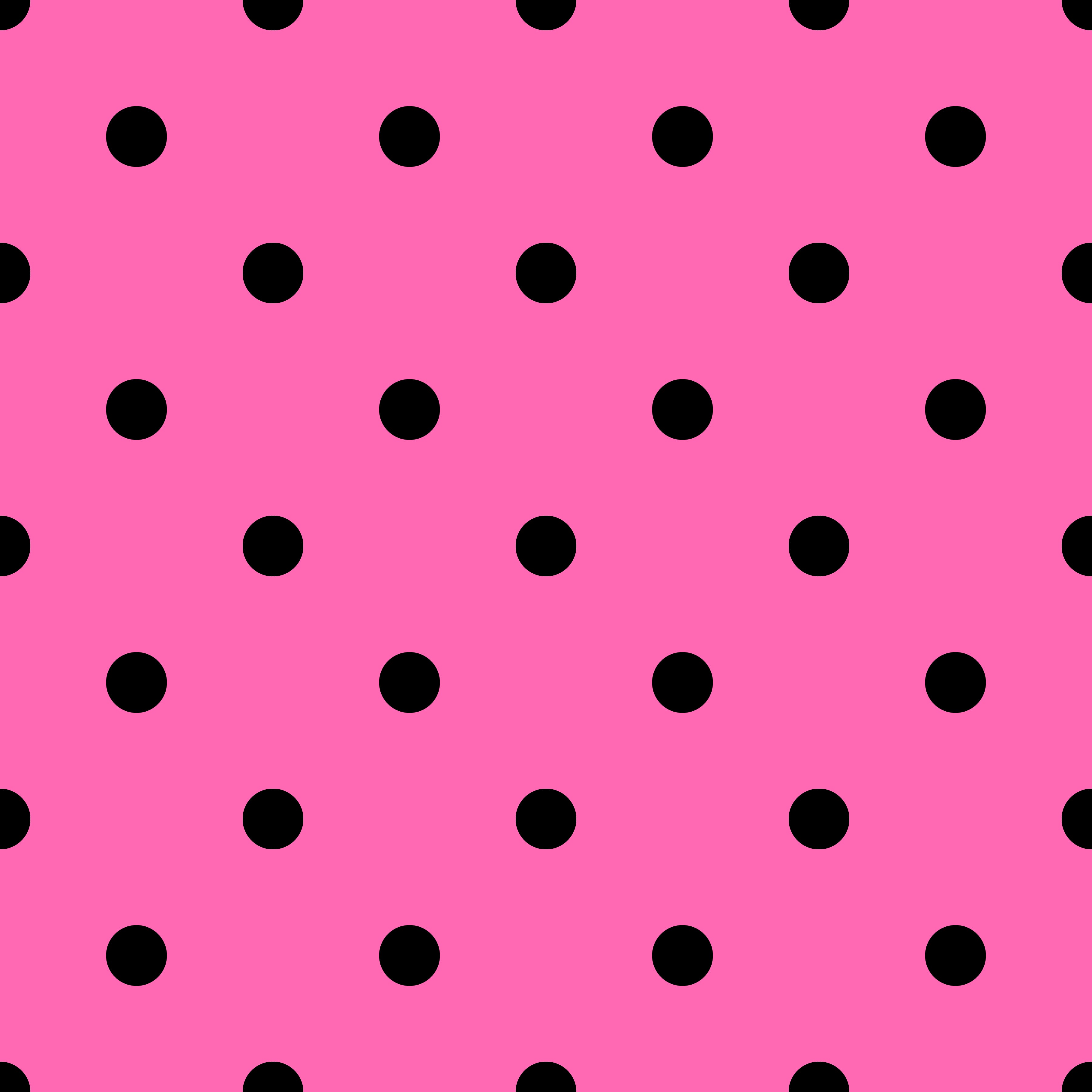Pink Polka Dots with Side Pocket Leggings