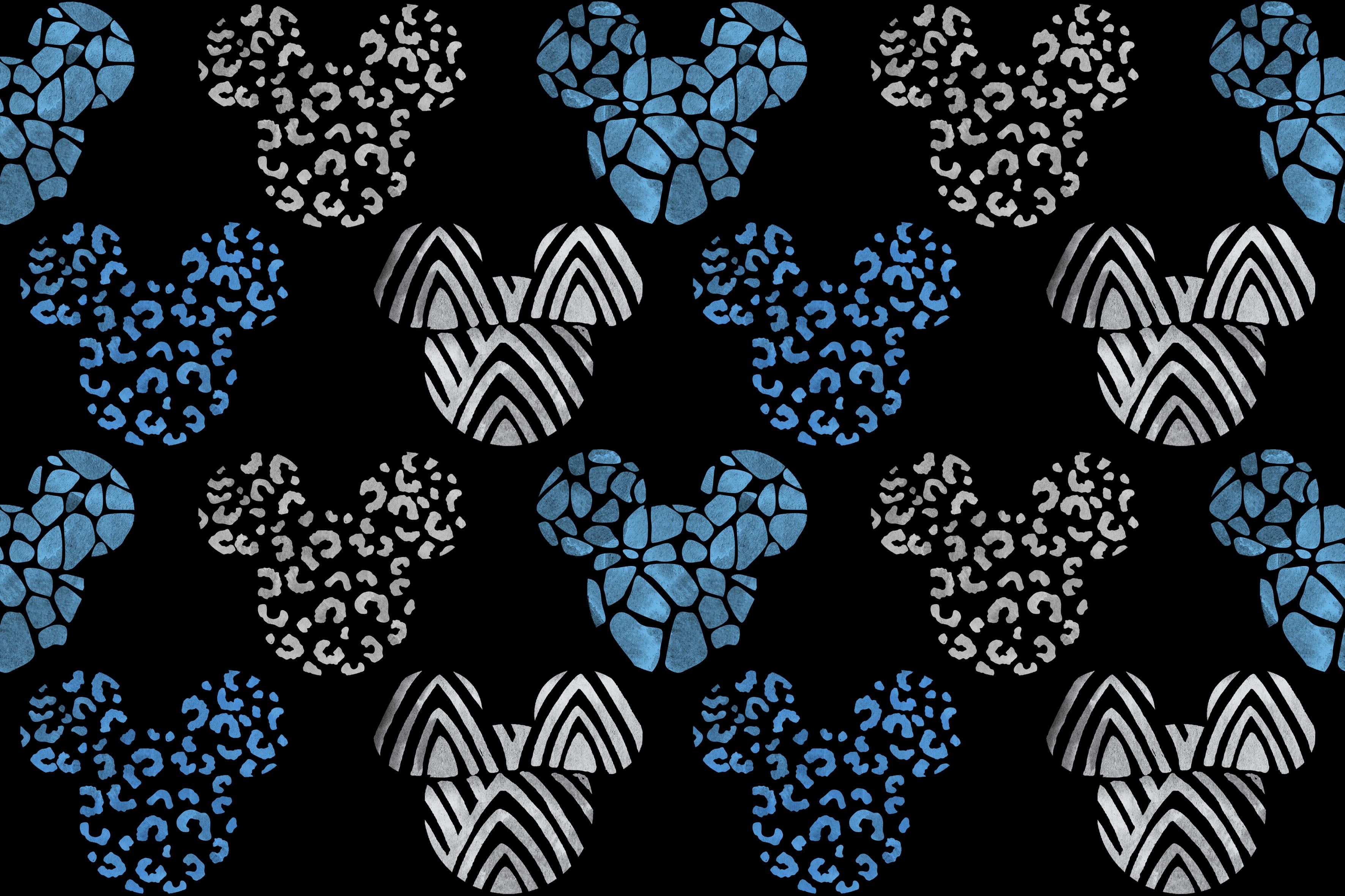 Blue Safari Mouse Gracie Dress